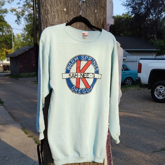 Mint Green Warm Springs Sweatshirt - Picture 1 of 5
